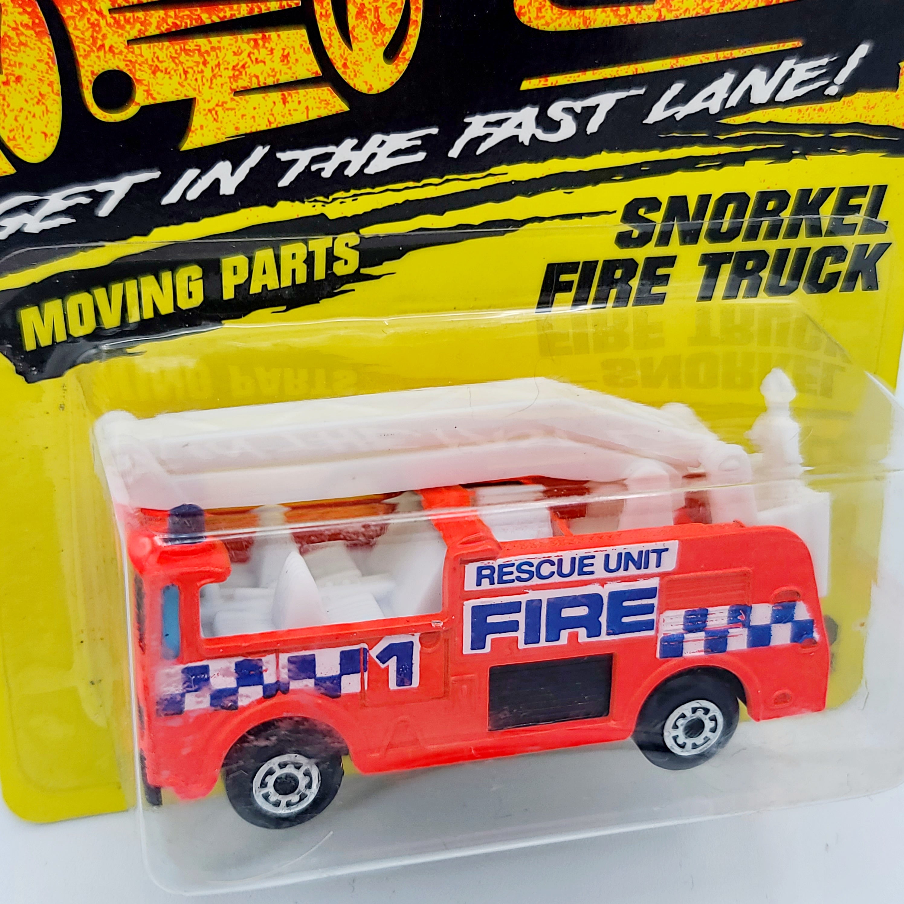 Matchbox Snorkel Fire Truck (1993 MBX Basic 1-75)